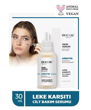Biocure Arbutin Anti-Spot & Revitalizing & Brightening Skin Care Serum 30 ML