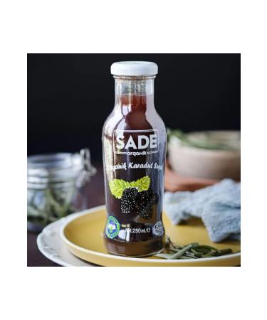 SADE Organic x 4 Bottles Black Mulberry Juice 250 ml