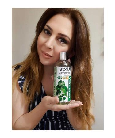 Biocure Anti Hair Loss Gotu Kola Herbal Care Shampoo for Weak and Falling Hair 10 Plants 4 Vitamins - Buy Online on GoSupps.com