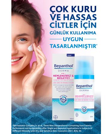 Bepanthol Derma Daily Face Care Cream 3 Pieces Derma Spf 25 Face Care Cream 5ml Gift - Buy Online on GoSupps.com