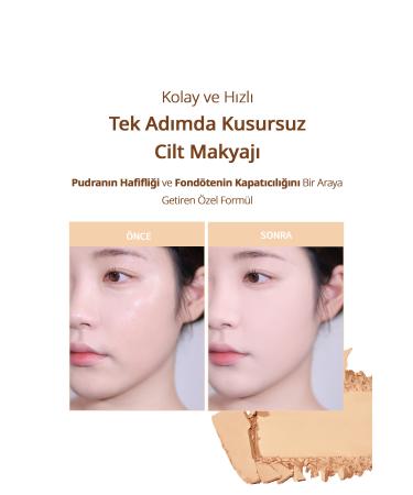 CLIO Lightweight Smooth Matte Finish Powder Foundation CLIO Kill Cover Powder Foundation (23N Ginger) - Buy Online on GoSupps.com