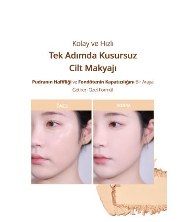 CLIO Lightweight Smooth Matte Finish Powder Foundation CLIO Kill Cover Powder Foundation (21N Linen) - Buy Online on GoSupps.com