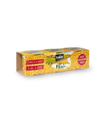 Tuka Tukas Corn 3x220 gr (2PCS)