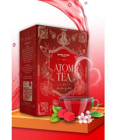 MARATHON Atom Tea (Ginger Galangal Turmeric Clove Allspice Cinnamon Black Pepper Hibiscus)