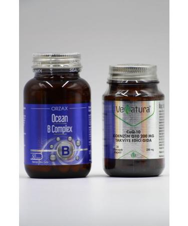 Ocean B Complex 50 Capsules Venatura Coenzyme Q10 30 Capsules Set for Vigorous Weakness - Buy Online on GoSupps.com