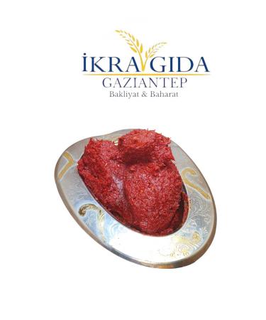 KRA GIDA GAZ ANTEP Antep Local Homemade Sweet Pepper Paste Sun Dried (2000 gr.)