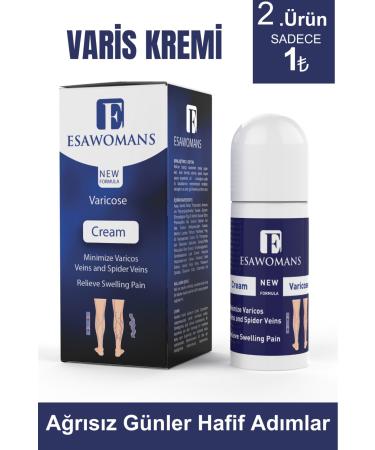 EsaWomans Varicose Cream Effective and Natural Solution 100ml