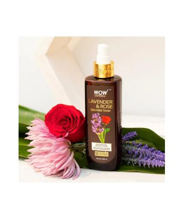 WOW Skin Science Mist Tonic Lavender-rose Essence %0 Alcohol - Natural Content - 200ml - Buy Online on GoSupps.com