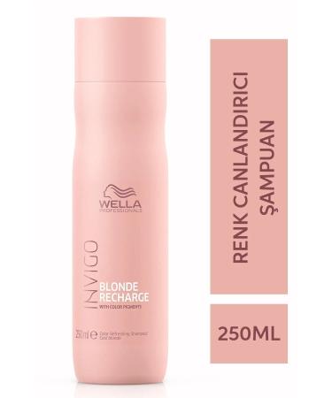 Wella Invigo Blonde Recharge -Color Revitalizing Purple Shampoo 250 Ml CYT121544-**-*-.............4578.