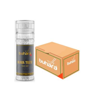 Buhara WHOLESALE ROCK SALT GLASS MILL 110 GR x 15 Pcs.