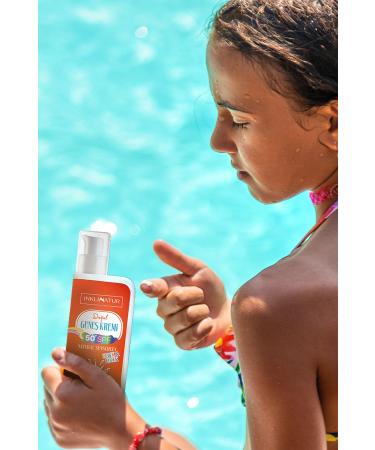 INKLINATUR Natural Sun Cream 200ml 50+ SPF / Baby & Child - Buy Online on GoSupps.com