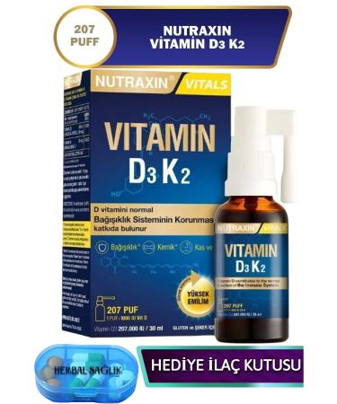 Nutraxin Vitamin D3k2 30 ml Spray