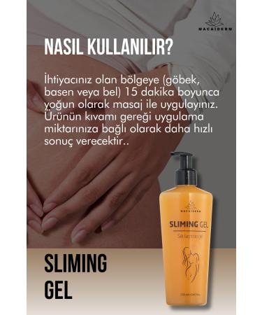 Macaiderm 3-in-1 Sliming Gel Helps to Eliminate Cellulite Slim Gel Helps to Tighten and Slim 250 ml - Buy Online on GoSupps.com