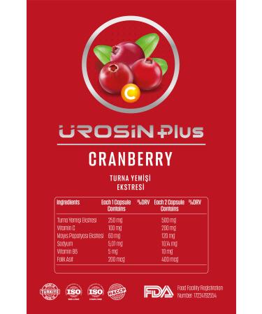 inMAX Urosin Plus (URINARY TRACT INFECTION BLADDER HEALTH) Cranberry Extract 30 Capsules - Buy Online on GoSupps.com