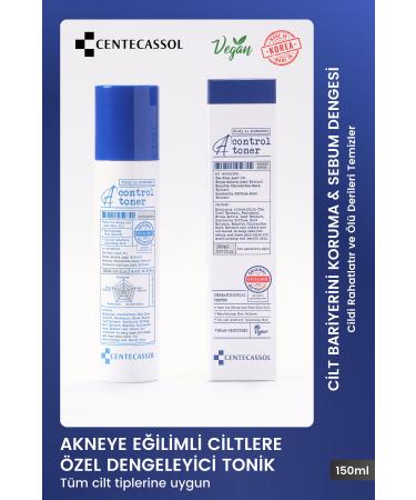 centecassol Anti-Aging Barrier Repairing Sebum Balancing Soothing Tea Tree Extract Vegan Toner