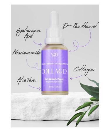 Vor Cosmetics Anti-Aging and Anti-Wrinkle Collagen Serum - Collagen Serum 30 ml - Buy Online on GoSupps.com