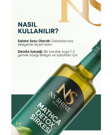 NS SHINE BEAUTY helps to get rid of edema quinoa matcha detox mix vinegar slimming1 helper - Buy Online on GoSupps.com