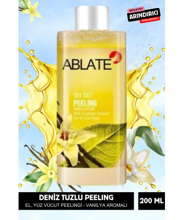ABLATE Vanilla Flavored Nourishing Ingrown Hair Removal Body Peeling 200 ml