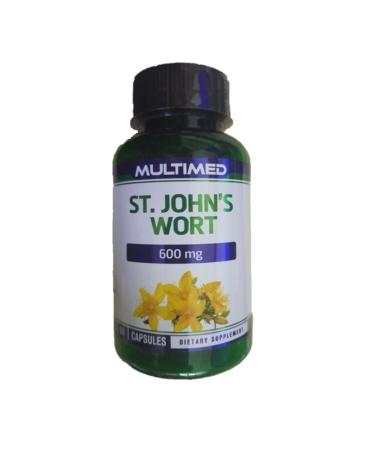 Multimed St. John's Wort St. John's Wort Extract & Melissa Extract 120 Capsules