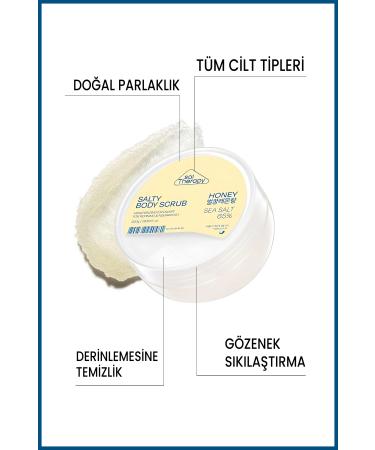 SalTherapy Body Scrub 300 Ml | Moisturizing Purifying | Korean Sea Salt Lemon Gangwon Honey - Buy Online on GoSupps.com