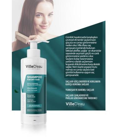 VilleD'eau Special Ultra Soft and Voluminous Shampoo for Dry and Damaged Hair Preventing Hair Loss 400ml - Buy Online on GoSupps.com