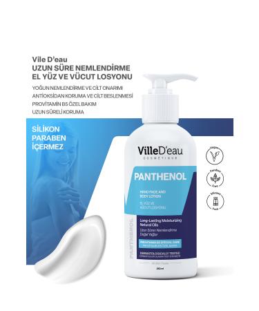 VilleD'eau Intensive Moisturizing Smoothing Nourishing Dry Sensitive Skin Hand Face and Body Cream 250 ml - Buy Online on GoSupps.com