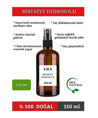 EMS AVM Rosemary Hydrosol Rosemary Tonic Hydrolate Rosemary Water Without Oil 150 Ml.