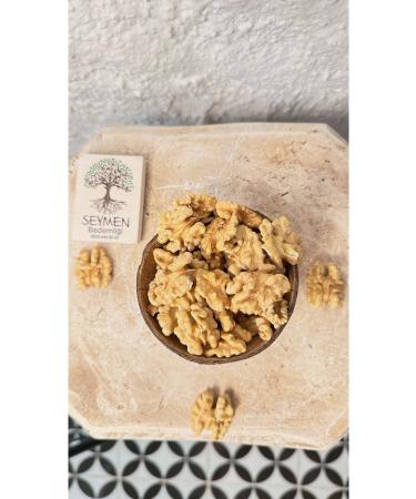Seymen Almond kernel walnut white butterfly walnut organic certified 500 gr (2024 harvest) - Buy Online on GoSupps.com