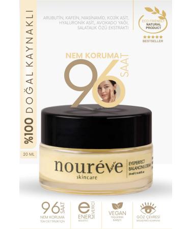 noureve Anti-Wrinkle Puffiness Dark Circle Anti-Spot Eye Contour Cream Arbutin Caffeine Avocado Oil