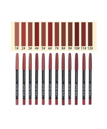 ZEYNABEAUTY Oily Lip Pencil 12 Lip Pencil