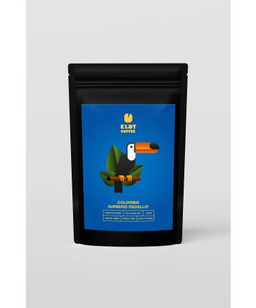 KLAY COFFEE Klay Colombia Supremo Regional Coffee (Coffee Beans) 250g