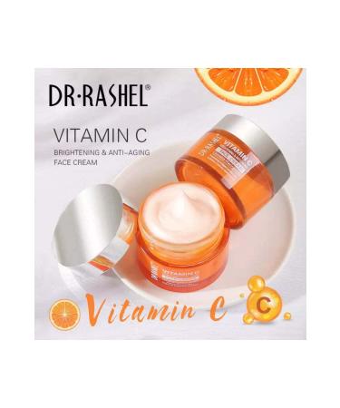 DR.RASHEL Vitamin C Brightening and Anti-Aging Face Cream 50g(Vitamin C Face Cream) - Buy Online on GoSupps.com