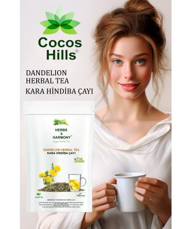 Herbs & Harmony Dandelion Herbal Tea Black Dandelion Herbal Tea 150 grams - Buy Online on GoSupps.com