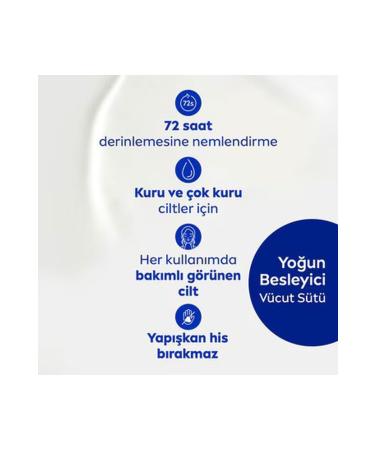 NIVEA Dry and Very Dry Skin 48 Hour Moisturizer Vitamin E and Almond Oil Nourishing Body Milk 400 ml - Buy Online on GoSupps.com