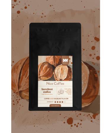 Nice Match Hazelnut Coffee Hazelnut Flavored Filter Coffee 200 Gr