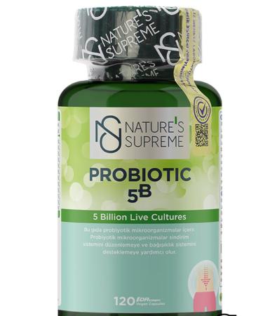 Natures Supreme Probiotic 5B 120 Capsules