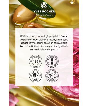 Yves Rocher Deep Cleansing Moisture Balance Argan Rose Scented Shower Gel 200ml eleg.2916 - Buy Online on GoSupps.com