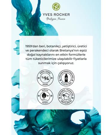 Yves Rocher Deep Cleansing Skin Refreshing Ocean Breeze Scented Shower Gel 200ml eleg.2983 - Buy Online on GoSupps.com