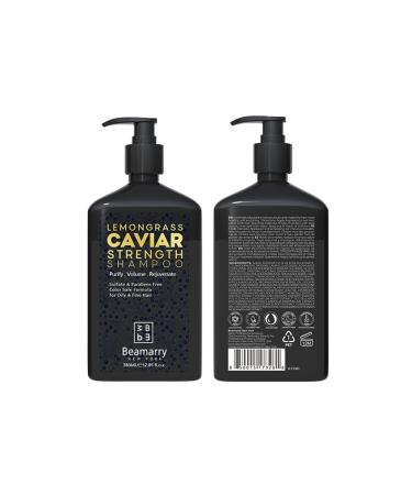 Beamarry Caviar Plumping Strengthening Fine Oily Hair Shampoo Series 380 ml - Buy Online on GoSupps.com