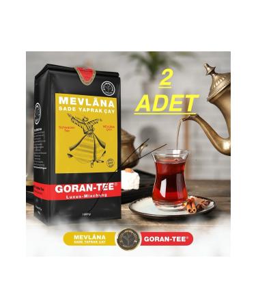 Goran tee mevlana plain leaf tea luxury mischung 2 PCS mevlana plain leaf tea luxury mischung Goran tee GERMANY ORIGIN