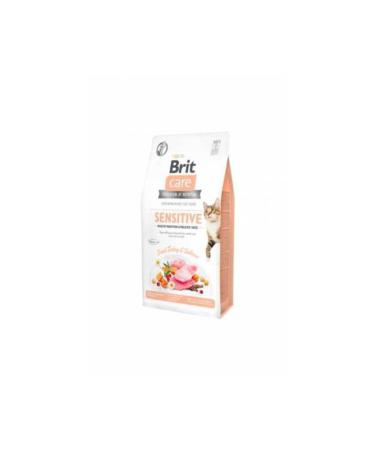 Brit Care Care Grain Free Sensitive Turkey Salmon Cat Food 2 Kg