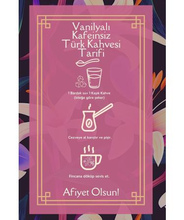 Nice Match Decaf Vanilla Turkish Coffee Decaf Vanilla Flavored Turkish Coffee 200 Gr - Buy Online on GoSupps.com