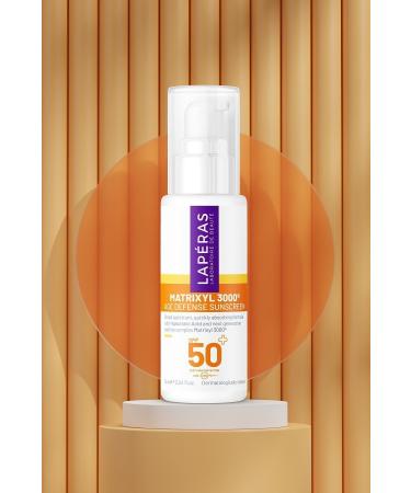 LAPERAS Matrixyl 3000 Peptides Spf 50 Plumping Revitalizing Hyaluronic Vegan Face Sun Cream 75ml - Buy Online on GoSupps.com