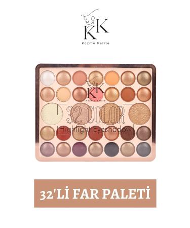 cosmokalite Colour Eyeshadow Palette Makeup Palette 32 Colours