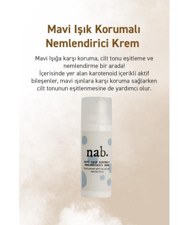 nab. Blue Light Protection Moisturizing Cream 50 ml - Buy Online on GoSupps.com