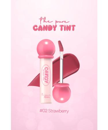 Missha Long-Lasting Shiny Finish Water-Based Tint A'pieu The Pure Candy Tint (NO.02 STRAWBERRY)