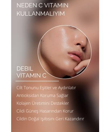 Debil Skin Brightening Vitamin C Serum Vitamin C And Niacinamide Serum - Buy Online on GoSupps.com