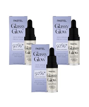 Pastel Glassy Glow Skin Serum - Brightening Skin Serum 3 Pieces