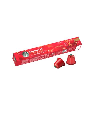 Starbucks Capsule Coffee Toffee Nut Flavored 10 Pack x 6 Pieces - Buy Online on GoSupps.com
