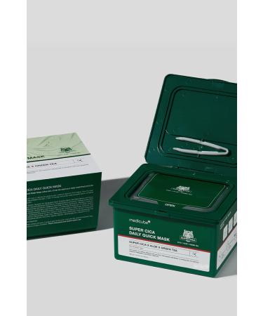 Medicube Super Cica Daily Quick Mask (30) - Nourishing and Anti-Stress Daily Cica Mask 350gr - Buy Online on GoSupps.com